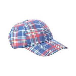 Brooks Brothers Plaid Baseball Hat, Blue